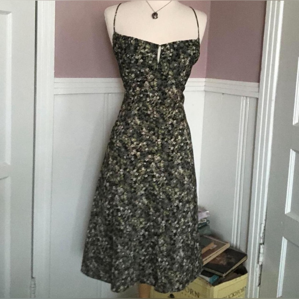 Green Floral Sundress